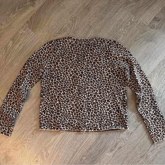 Edikted Leopard Printed Knit Cardigan - Picture 6 of 6